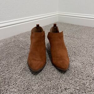 Lulus Brown Suede Ankle Boots